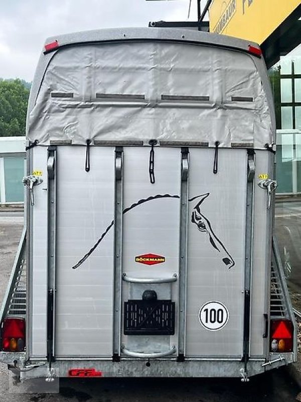 PKW-Anhänger typu Böckmann Champion 2,4t 2-Pferdeanhänger 100 KMH Viehtransporter, Gebrauchtmaschine v Gevelsberg (Obrázek 8)