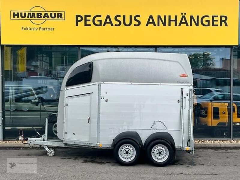 PKW-Anhänger typu Böckmann Champion 2,4t 2-Pferdeanhänger 100 KMH Viehtransporter, Gebrauchtmaschine v Gevelsberg (Obrázek 1)