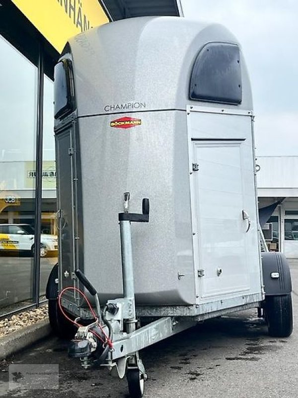 PKW-Anhänger typu Böckmann Champion 2,4t 2-Pferdeanhänger 100 KMH Viehtransporter, Gebrauchtmaschine v Gevelsberg (Obrázek 2)