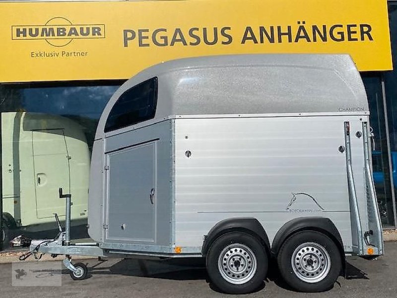 PKW-Anhänger типа Böckmann Champion 2,4t 2-Pferdeanhänger 100 KMH Viehtransporter, Gebrauchtmaschine в Gevelsberg (Фотография 3)