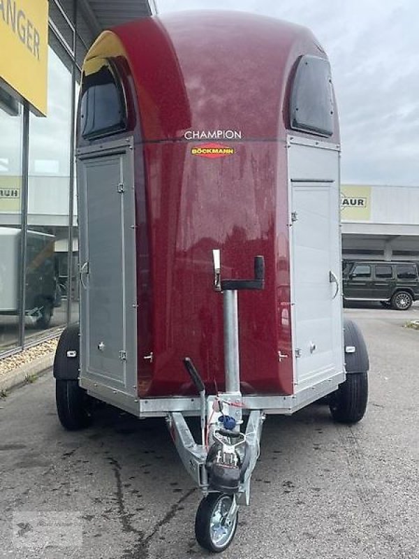 PKW-Anhänger Türe ait Böckmann Champion R 2-Pferdeanhänger ALU SK 2,4t NEU 2024, Neumaschine içinde Gevelsberg (resim 2)
