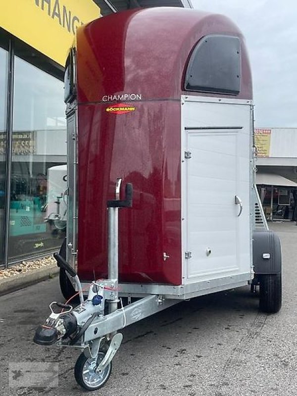 PKW-Anhänger Türe ait Böckmann Champion R 2-Pferdeanhänger ALU SK 2,4t NEU 2024, Neumaschine içinde Gevelsberg (resim 1)