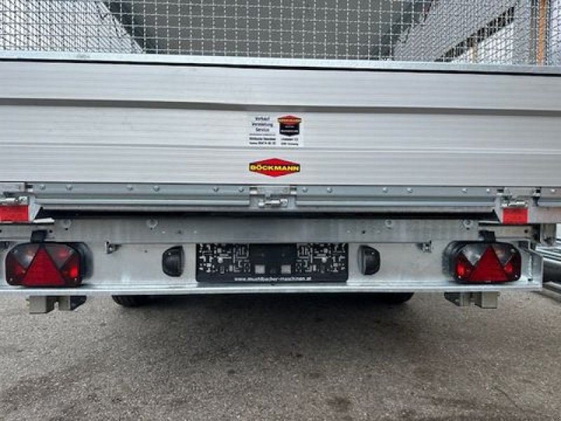 PKW-Anhänger des Typs Böckmann Dreiseitenkipper DK-AL 4121/35P 4,14x2,10m 3,5to, Neumaschine in Tamsweg (Bild 8)