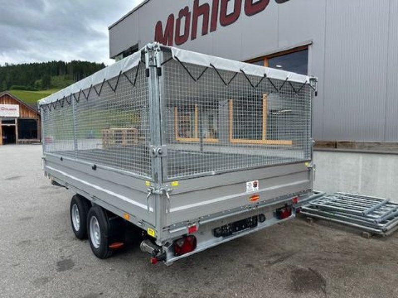 PKW-Anhänger des Typs Böckmann Dreiseitenkipper DK-AL 4121/35P 4,14x2,10m 3,5to, Neumaschine in Tamsweg (Bild 5)