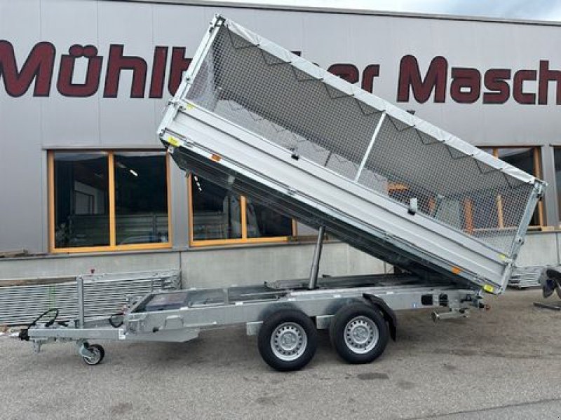 PKW-Anhänger des Typs Böckmann Dreiseitenkipper DK-AL 4121/35P 4,14x2,10m 3,5to, Neumaschine in Tamsweg (Bild 16)