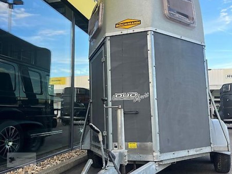 PKW-Anhänger of the type Böckmann Duo 2 Esprit Pferdeanhänger Pferdetrnsporter Poly 2t., Gebrauchtmaschine in Gevelsberg (Picture 1)