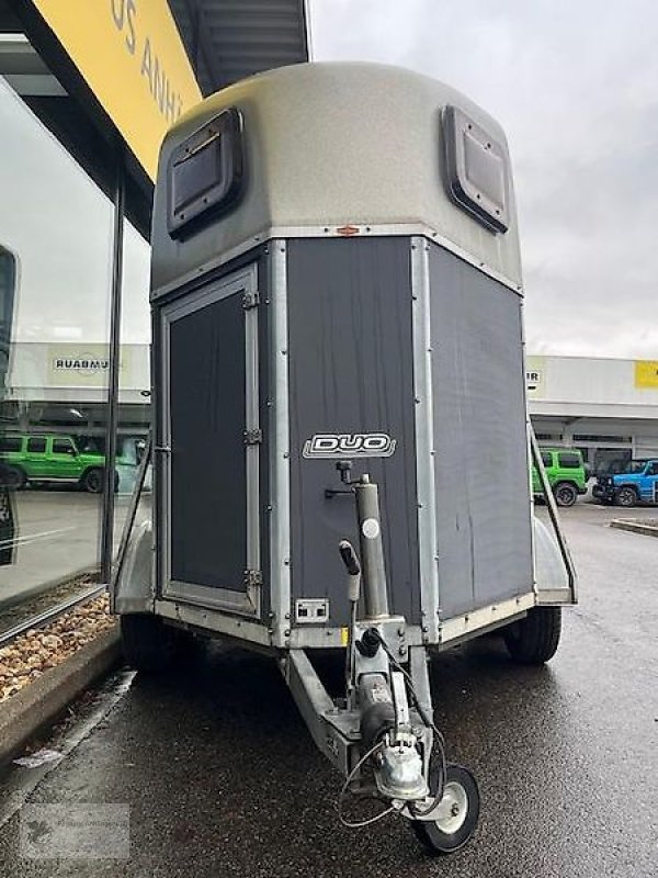 PKW-Anhänger Türe ait Böckmann Duo 2- Pferdeanhänger 2t. Holz/Poly, Gebrauchtmaschine içinde Gevelsberg (resim 3)