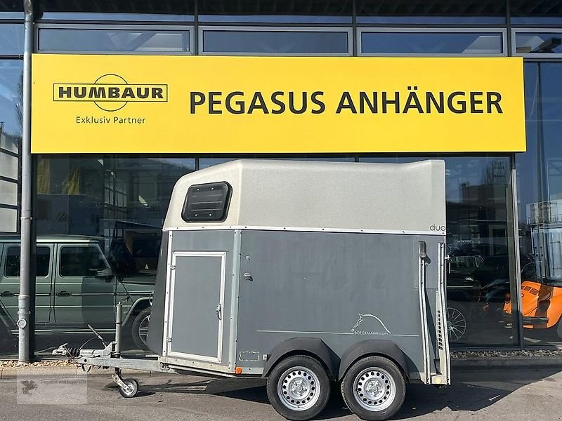 PKW-Anhänger tip Böckmann Duo 2- Pferdeanhänger Holz/Poly 2t. Sattelkammer, Gebrauchtmaschine in Gevelsberg (Poză 1)