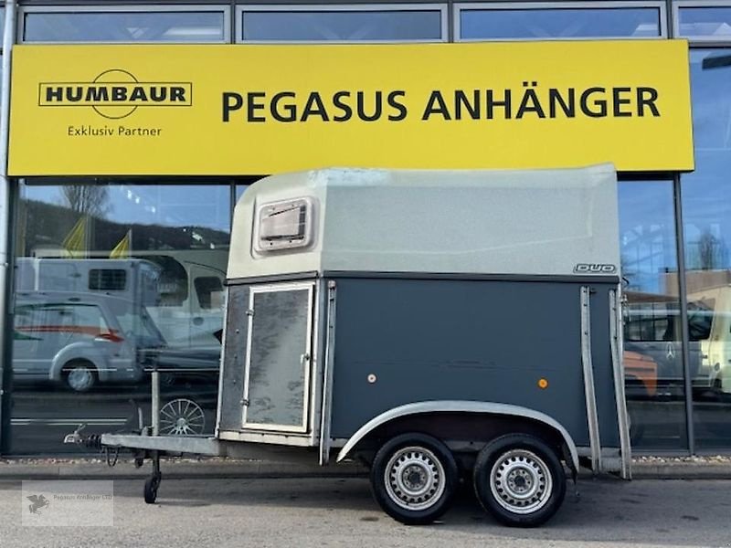 PKW-Anhänger des Typs Böckmann DUO 2-Pferdeanhänger Holz/Poly 2t. Sattelkammer, Gebrauchtmaschine in Gevelsberg (Bild 1)