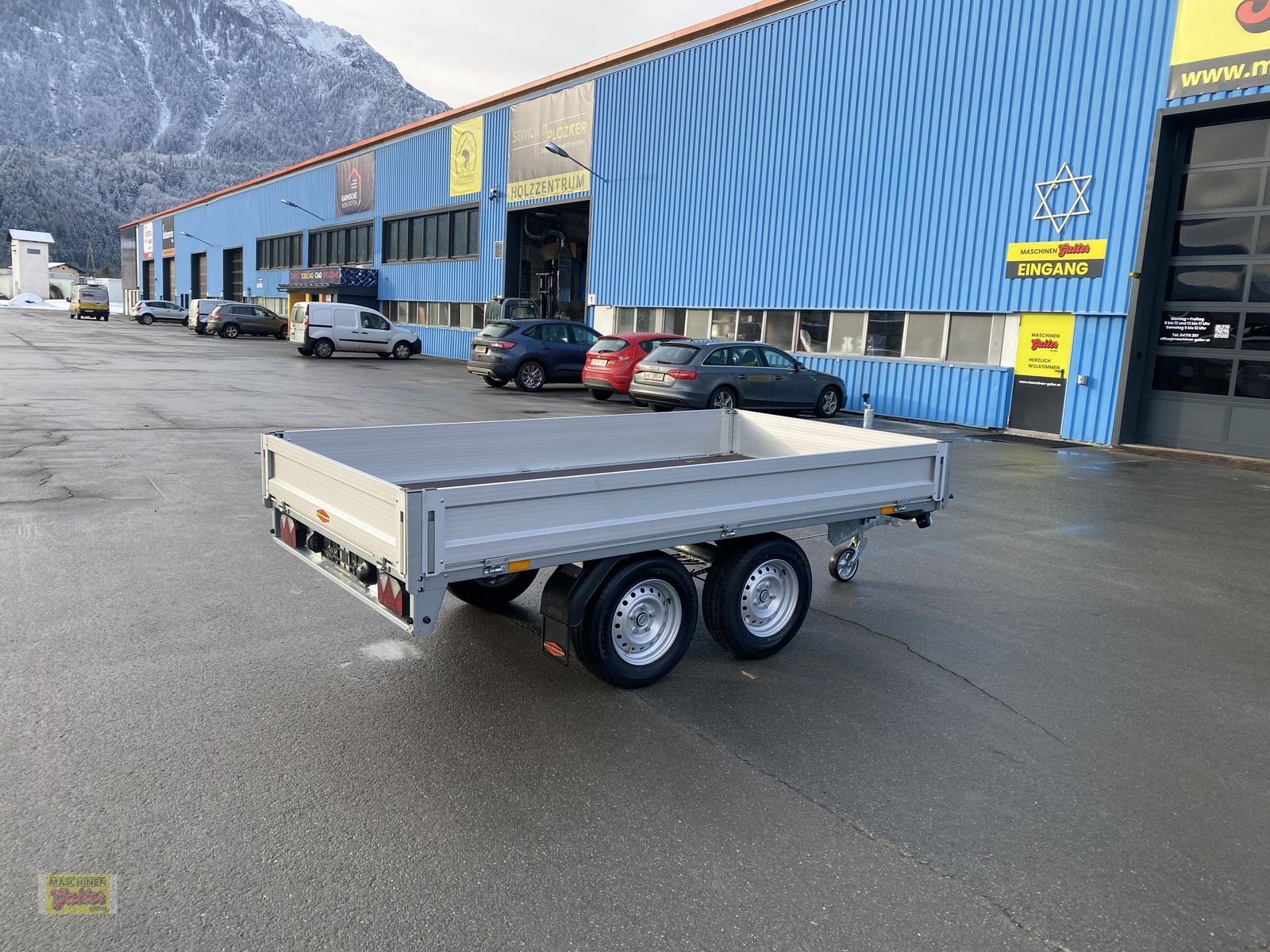 PKW-Anhänger des Typs Böckmann HL-AL 3016/27 ECO XXL Tandem Hochlader, Neumaschine in Kötschach (Bild 8)