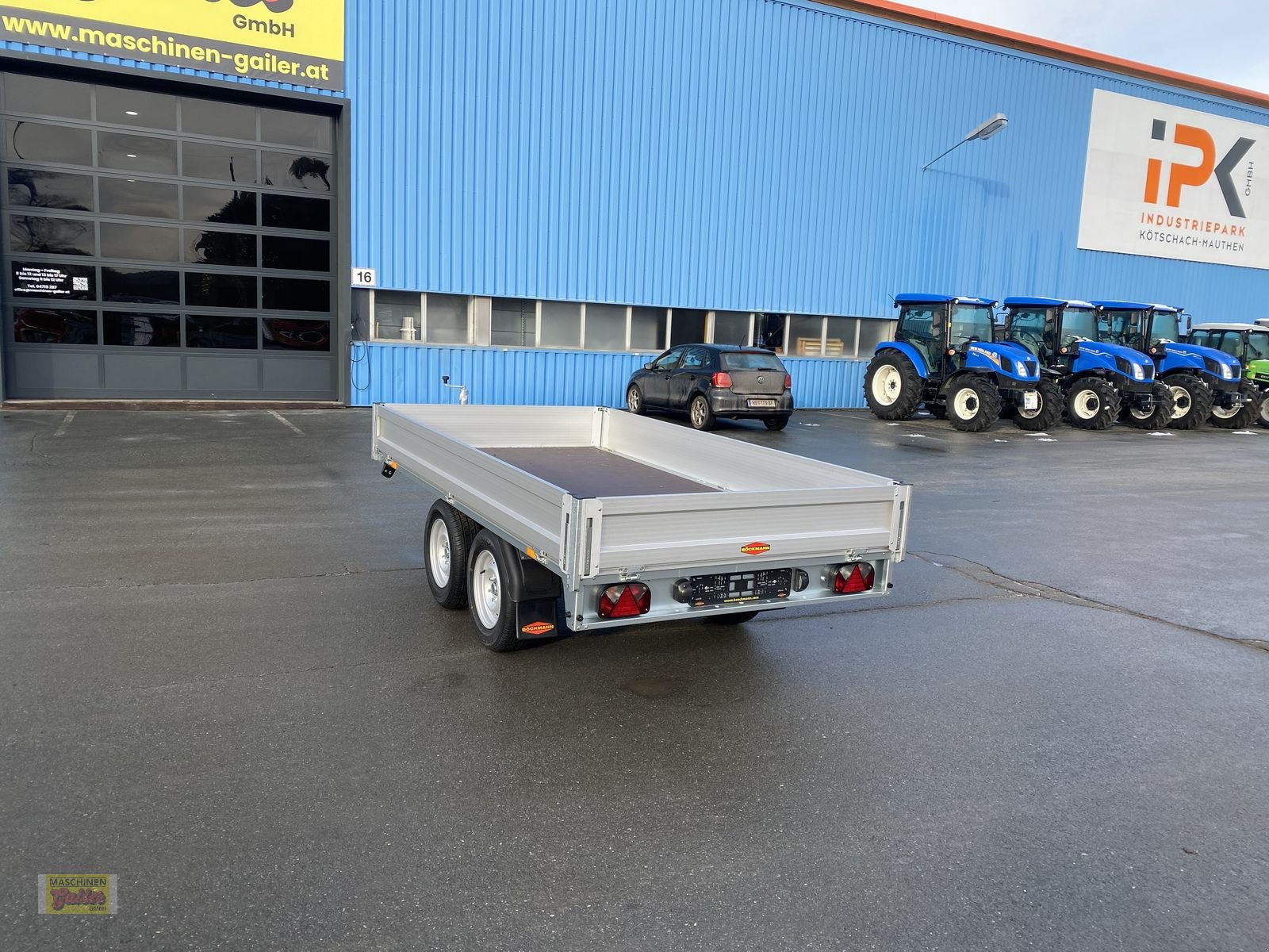 PKW-Anhänger des Typs Böckmann HL-AL 3016/27 ECO XXL Tandem Hochlader, Neumaschine in Kötschach (Bild 5)
