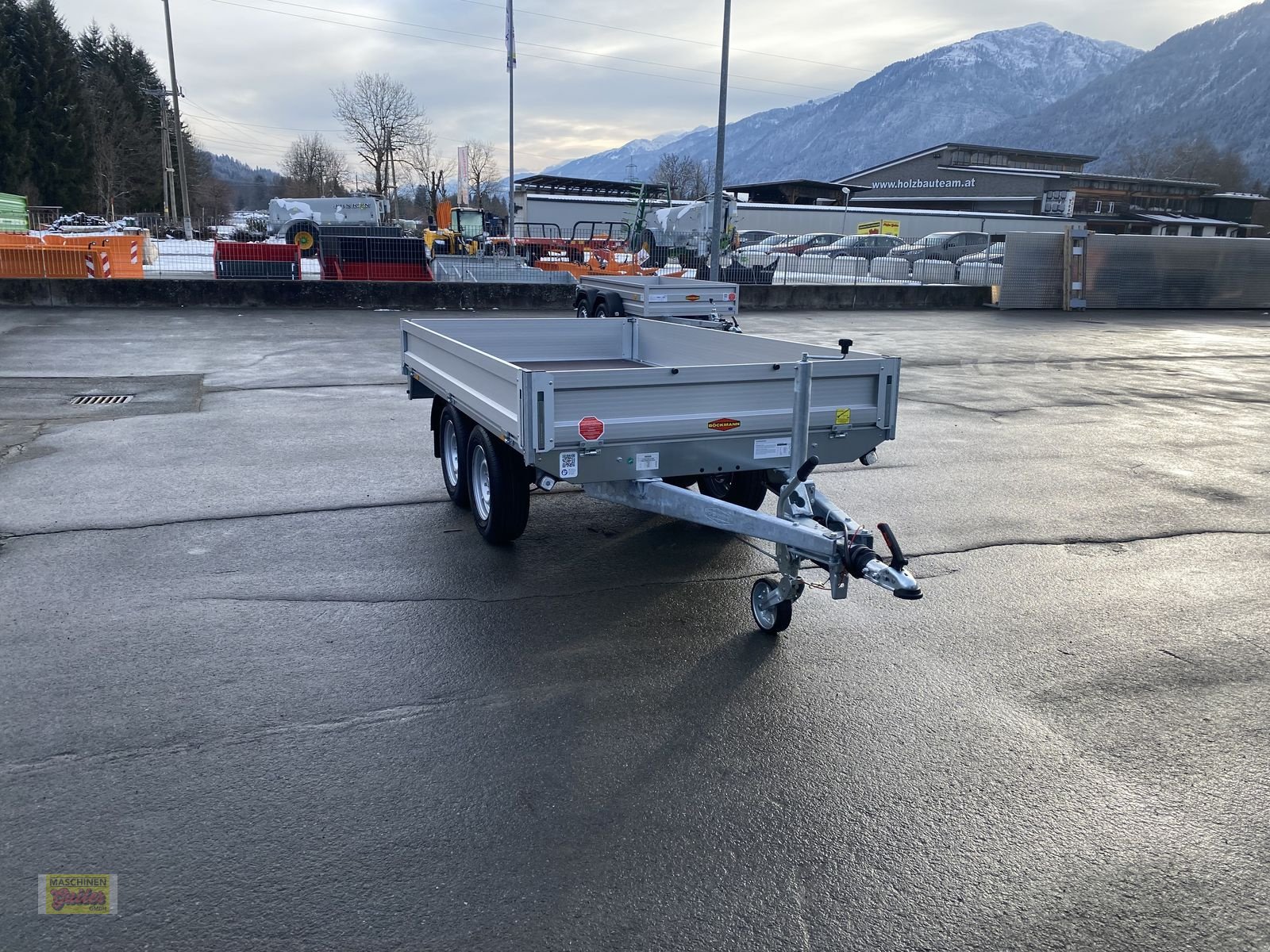 PKW-Anhänger des Typs Böckmann HL-AL 3016/27 ECO XXL Tandem Hochlader, Neumaschine in Kötschach (Bild 11)