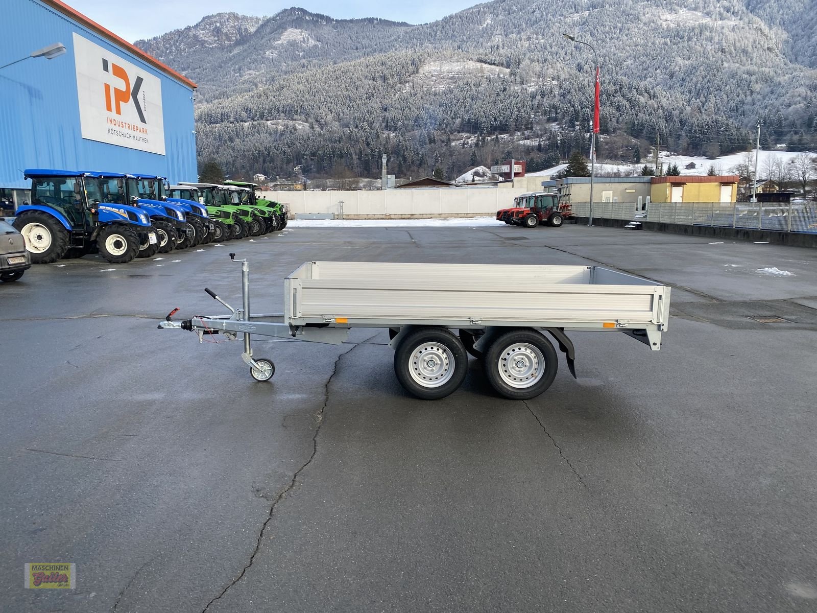 PKW-Anhänger des Typs Böckmann HL-AL 3016/27 ECO XXL Tandem Hochlader, Neumaschine in Kötschach (Bild 3)