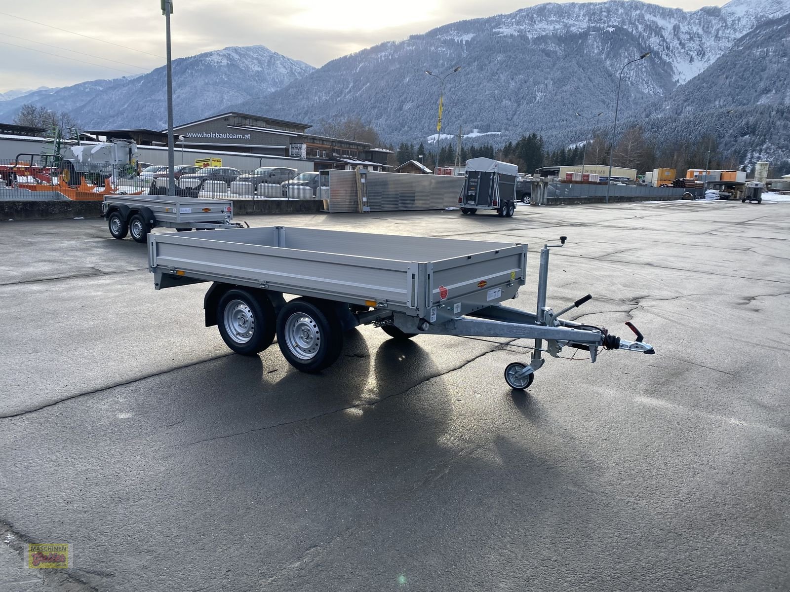 PKW-Anhänger des Typs Böckmann HL-AL 3016/27 ECO XXL Tandem Hochlader, Neumaschine in Kötschach (Bild 10)