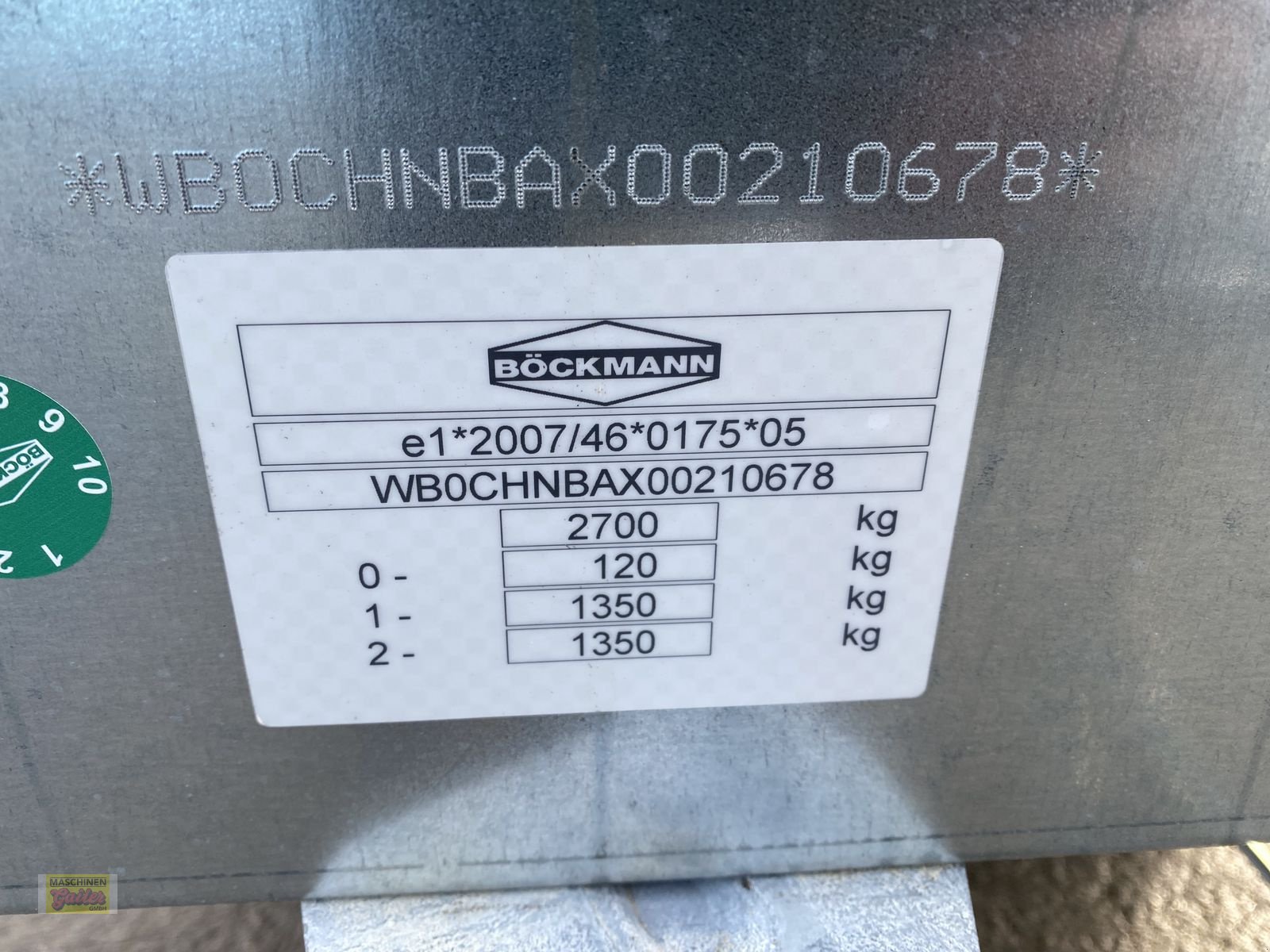 PKW-Anhänger des Typs Böckmann HL-AL 3016/27 ECO XXL Tandem Hochlader, Neumaschine in Kötschach (Bild 15)