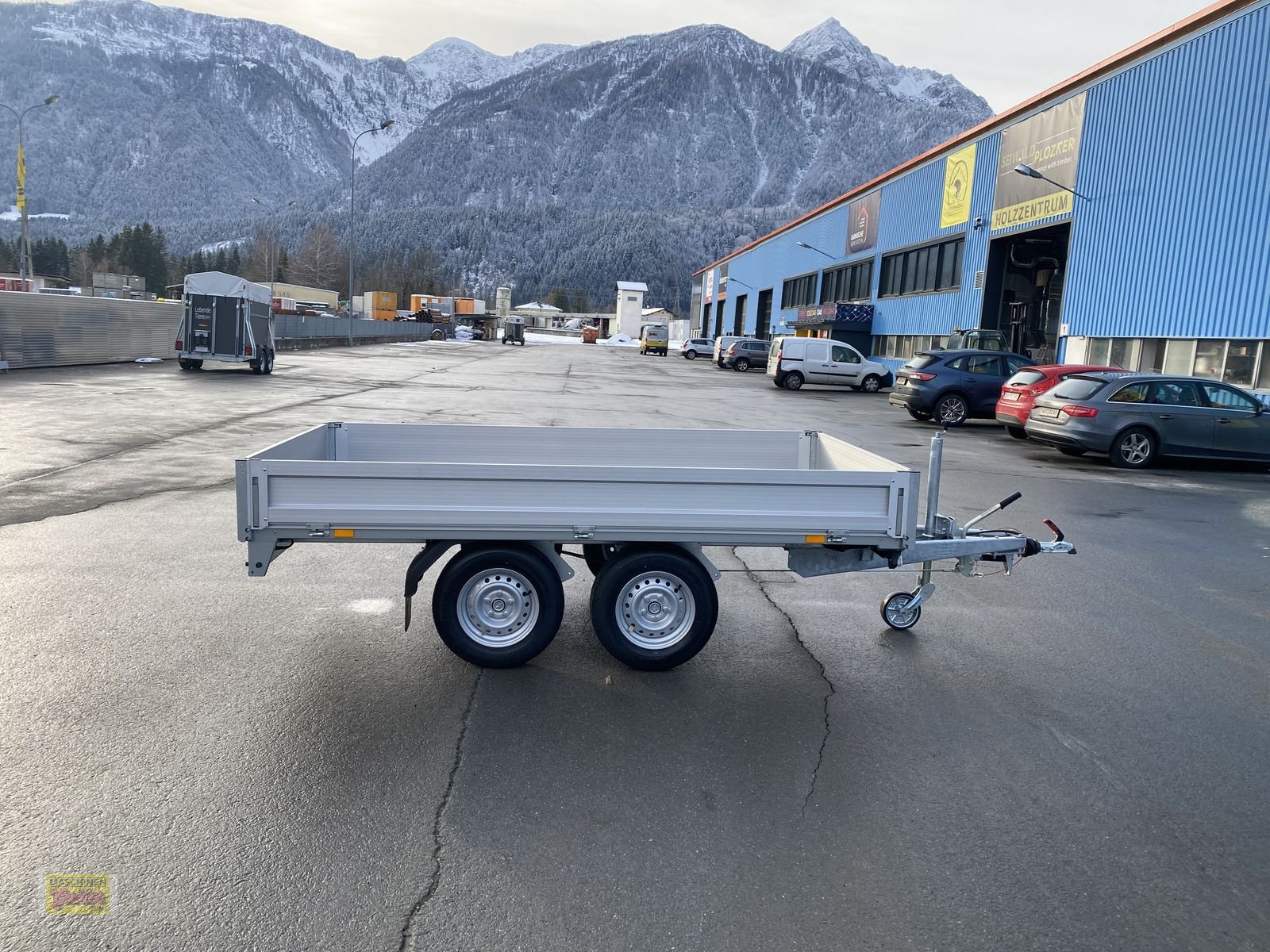 PKW-Anhänger des Typs Böckmann HL-AL 3016/27 ECO XXL Tandem Hochlader, Neumaschine in Kötschach (Bild 9)