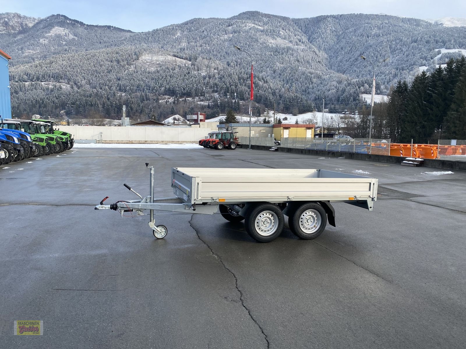 PKW-Anhänger des Typs Böckmann HL-AL 3016/27 ECO XXL Tandem Hochlader, Neumaschine in Kötschach (Bild 26)