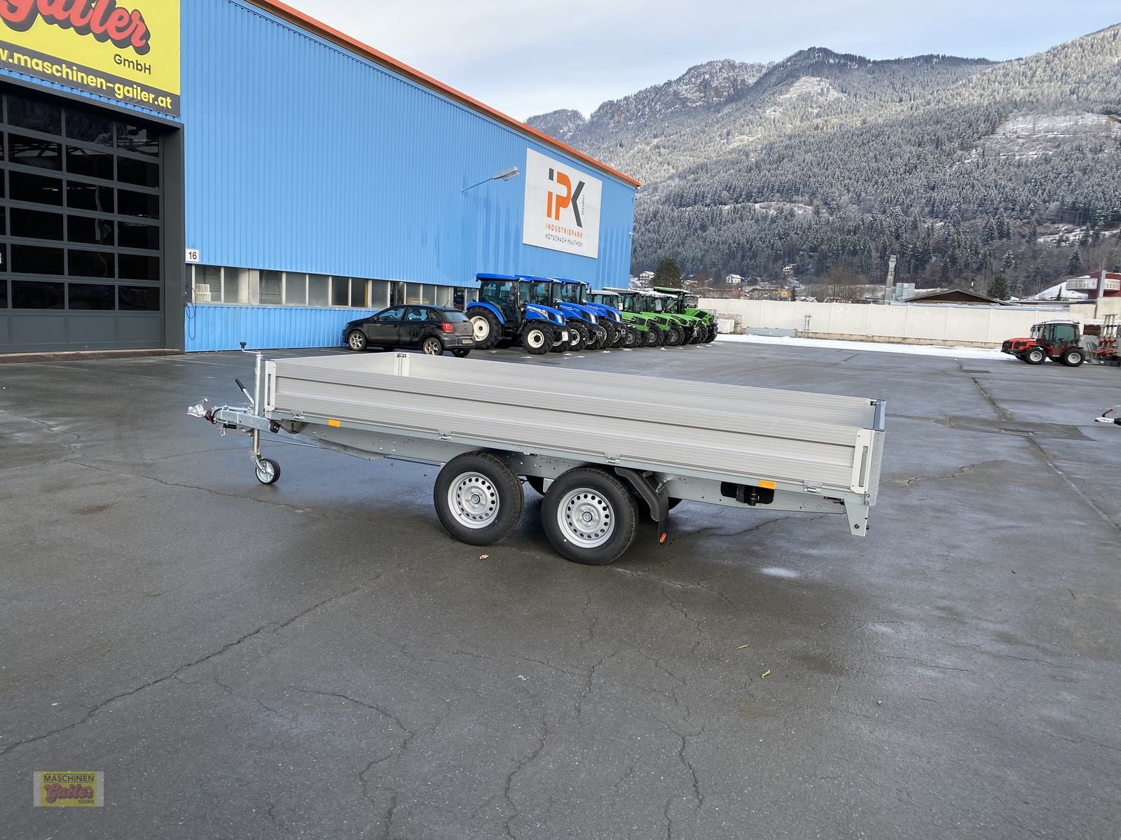 PKW-Anhänger des Typs Böckmann HL-AL 4118/30 Eco XXL Tandem-Hochlader, Neumaschine in Kötschach (Bild 7)