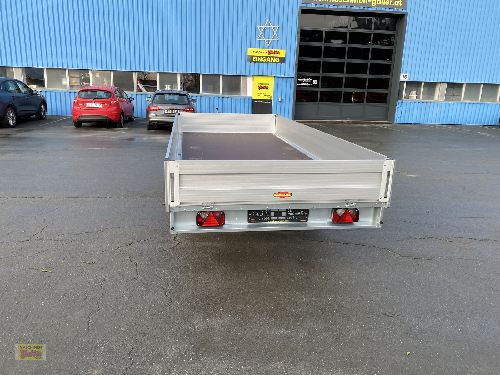 PKW-Anhänger des Typs Böckmann HL-AL 4118/30 Eco XXL Tandem-Hochlader, Neumaschine in Kötschach (Bild 9)
