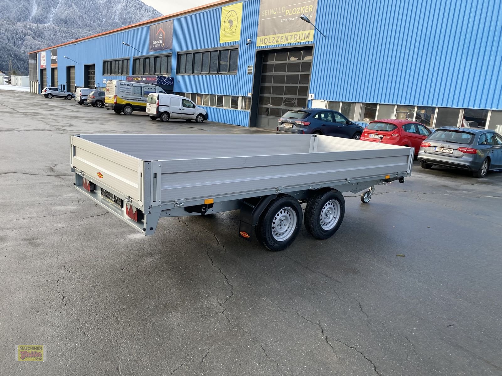 PKW-Anhänger des Typs Böckmann HL-AL 4118/30 Eco XXL Tandem-Hochlader, Neumaschine in Kötschach (Bild 11)