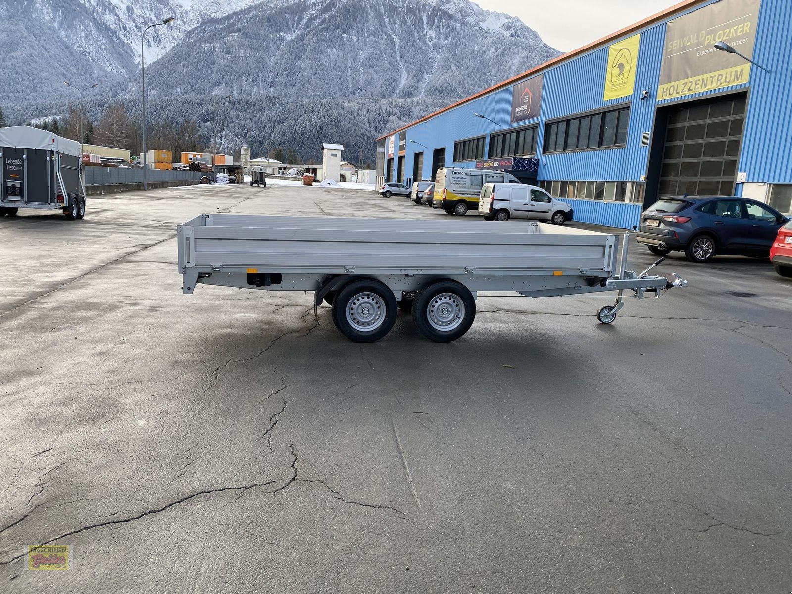 PKW-Anhänger des Typs Böckmann HL-AL 4118/30 Eco XXL Tandem-Hochlader, Neumaschine in Kötschach (Bild 12)