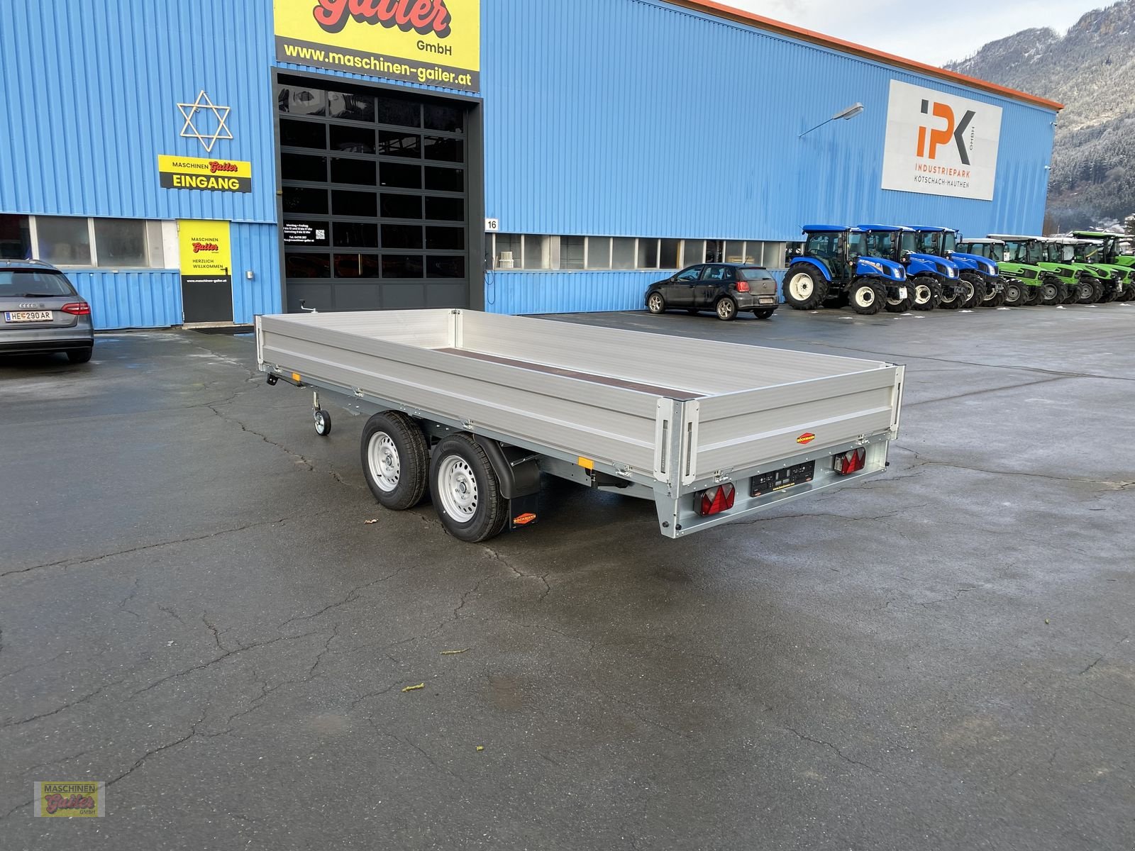 PKW-Anhänger des Typs Böckmann HL-AL 4118/30 Eco XXL Tandem-Hochlader, Neumaschine in Kötschach (Bild 8)