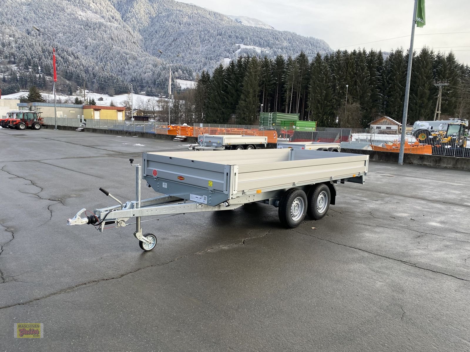 PKW-Anhänger des Typs Böckmann HL-AL 4118/30 Eco XXL Tandem-Hochlader, Neumaschine in Kötschach (Bild 4)