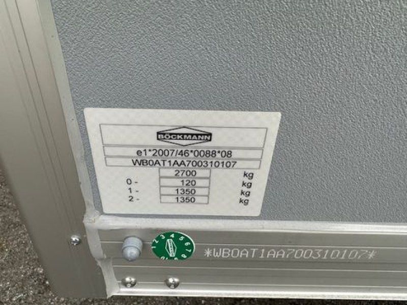 PKW-Anhänger типа Böckmann Kofferanhänger KT 3015/27M 2,7to 3,0x1,50m, Neumaschine в Tamsweg (Фотография 5)