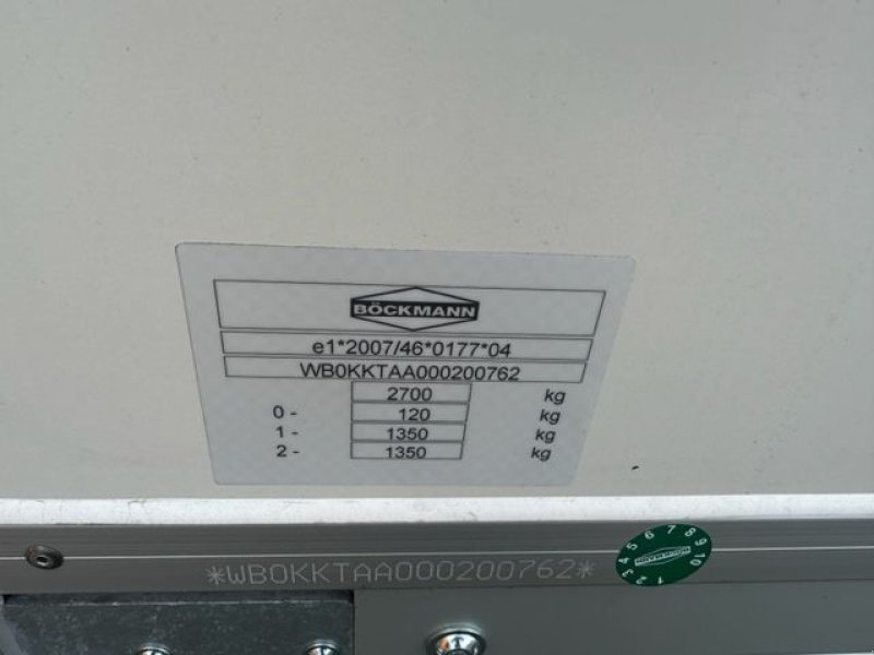 PKW-Anhänger tip Böckmann Kühlanhänger KK 3018/27 3,0x1,8m 2,7to, Neumaschine in Tamsweg (Poză 9)