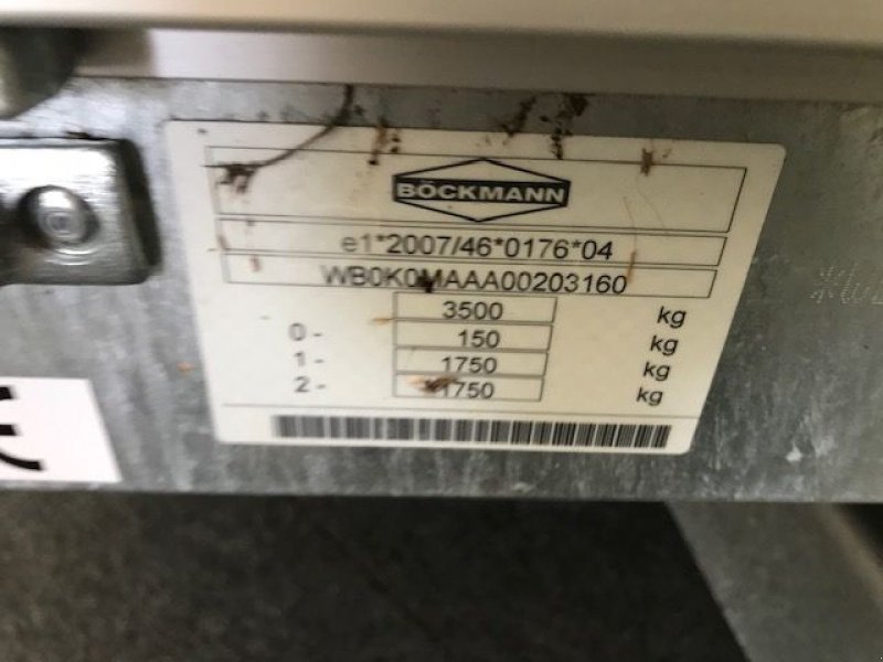 PKW-Anhänger des Typs Böckmann Maschinentransporter MH-AL 5020/35, Neumaschine in Tamsweg (Bild 9)