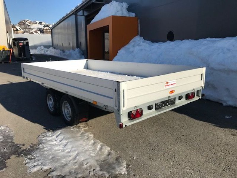 PKW-Anhänger Türe ait Böckmann PKW-Anhänger Hochlader HL-AL 4121/27 4,14x2,10m, Neumaschine içinde Tamsweg (resim 5)