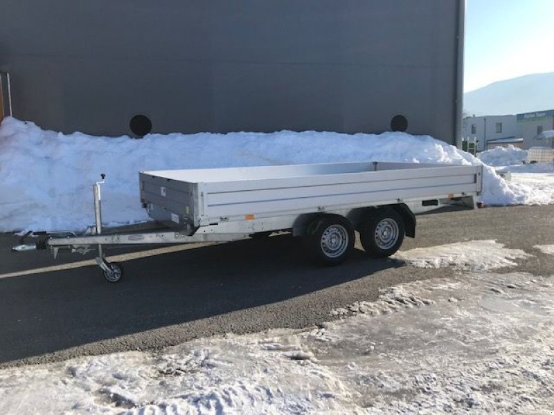 PKW-Anhänger Türe ait Böckmann PKW-Anhänger Hochlader HL-AL 4121/27 4,14x2,10m, Neumaschine içinde Tamsweg (resim 1)