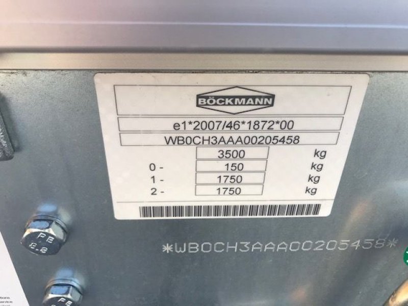 PKW-Anhänger des Typs Böckmann PKW-Anhänger Hochlader HL-AL 6224/35F, Neumaschine in Tamsweg (Bild 7)