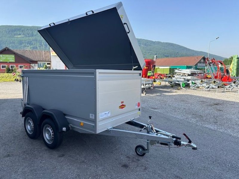 PKW-Anhänger Türe ait Böckmann PKW-Anhänger Tieflader TL-AL 2513/20 2,51x1,3m, Neumaschine içinde Tamsweg (resim 11)