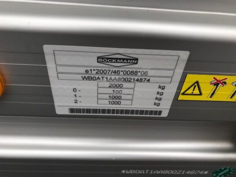 PKW-Anhänger des Typs Böckmann PKW-Anhänger Tieflader TL-AL 2513/20, Neumaschine in Tamsweg (Bild 15)