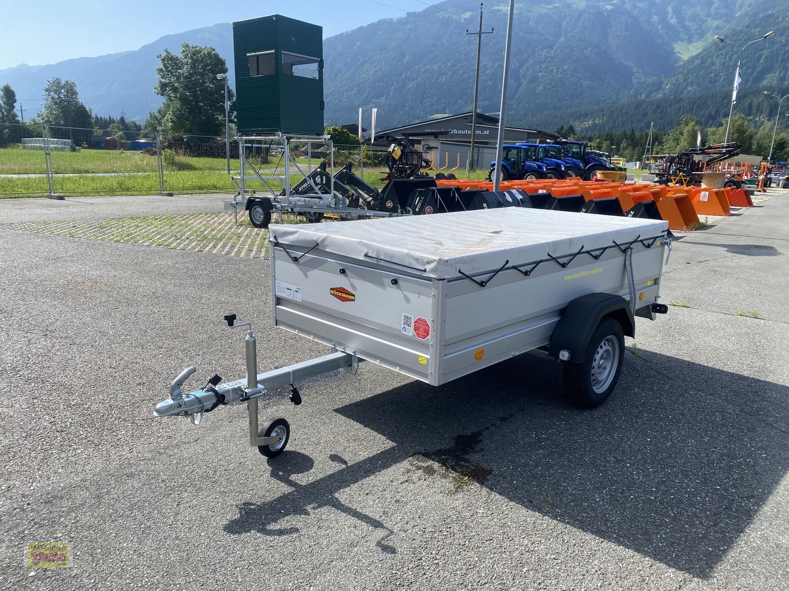 PKW-Anhänger typu Böckmann PKW-Anhänger Tieflader TL-AL 2513/75, Neumaschine v Kötschach (Obrázek 4)