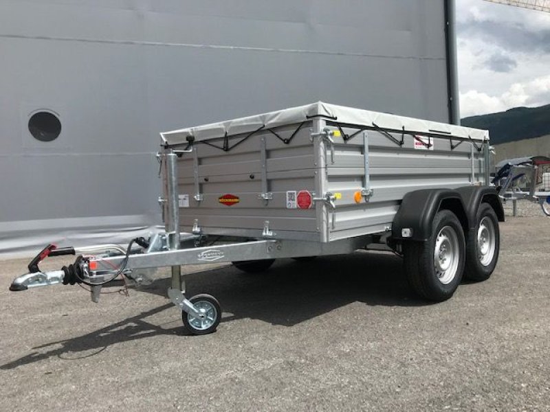 PKW-Anhänger Türe ait Böckmann PKW-Anhänger Tieflader TL-AL 2515/20, Neumaschine içinde Tamsweg (resim 3)