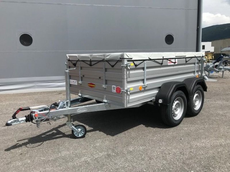 PKW-Anhänger Türe ait Böckmann PKW-Anhänger Tieflader TL-AL 2515/20, Neumaschine içinde Tamsweg (resim 1)