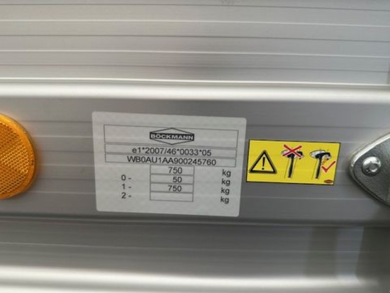 PKW-Anhänger des Typs Böckmann PKW-Anhänger TL-AL 2515/75 750kg 2,51x1,50m, Neumaschine in Tamsweg (Bild 5)