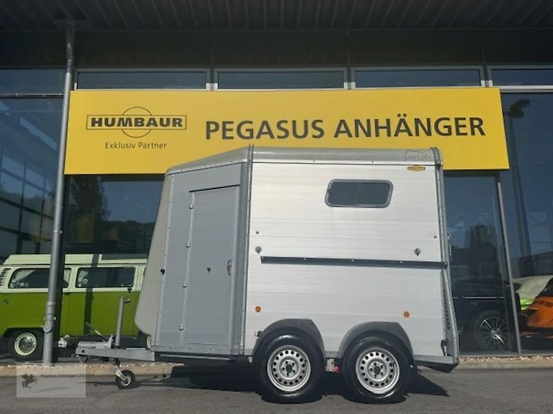 PKW-Anhänger типа Böckmann Portax E Profi 2-Pferdeanhänger ALU Sattelkammer TOP, Gebrauchtmaschine в Gevelsberg (Фотография 1)