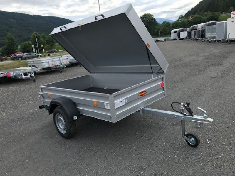 PKW-Anhänger a típus Böckmann Tieflader TL-AL 2113/75 mit Aludeckel, Neumaschine ekkor: Tamsweg (Kép 13)