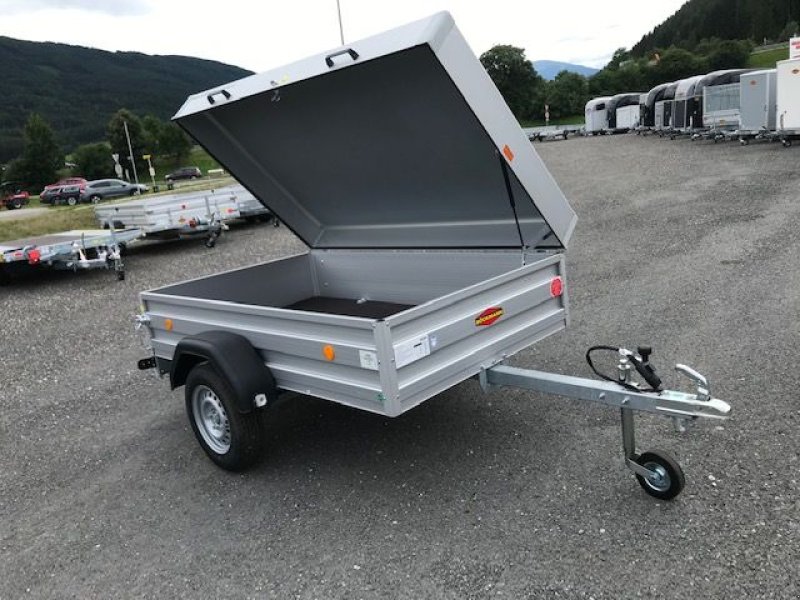 PKW-Anhänger a típus Böckmann Tieflader TL-AL 2113/75 mit Aludeckel, Neumaschine ekkor: Tamsweg (Kép 1)