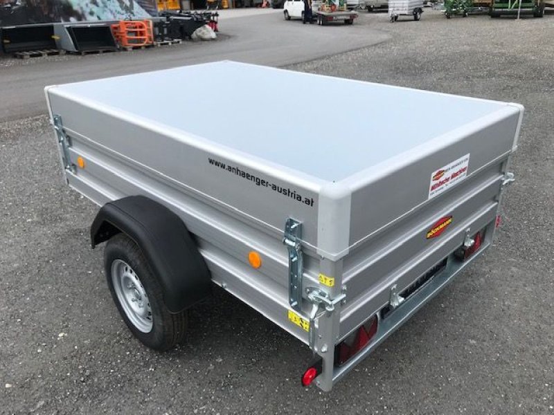 PKW-Anhänger a típus Böckmann Tieflader TL-AL 2113/75 mit Aludeckel, Neumaschine ekkor: Tamsweg (Kép 11)