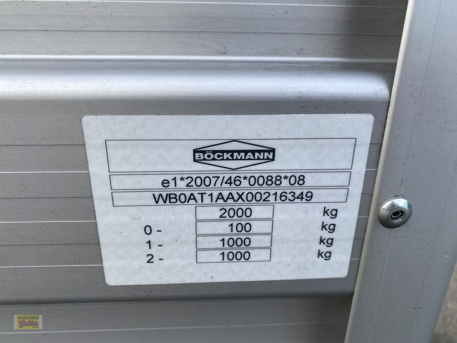 PKW-Anhänger des Typs Böckmann TL-AL 2513/20 Eco XXL Tandem-Tieflader, Neumaschine in Kötschach (Bild 21)