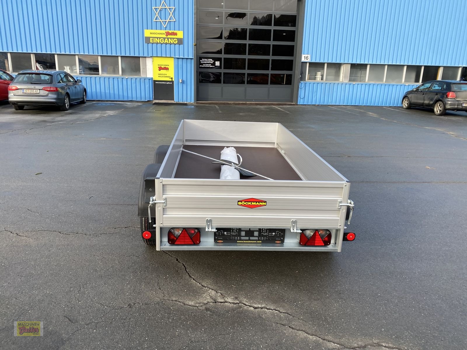 PKW-Anhänger des Typs Böckmann TL-AL 2513/20 Eco XXL Tandem-Tieflader, Neumaschine in Kötschach (Bild 8)