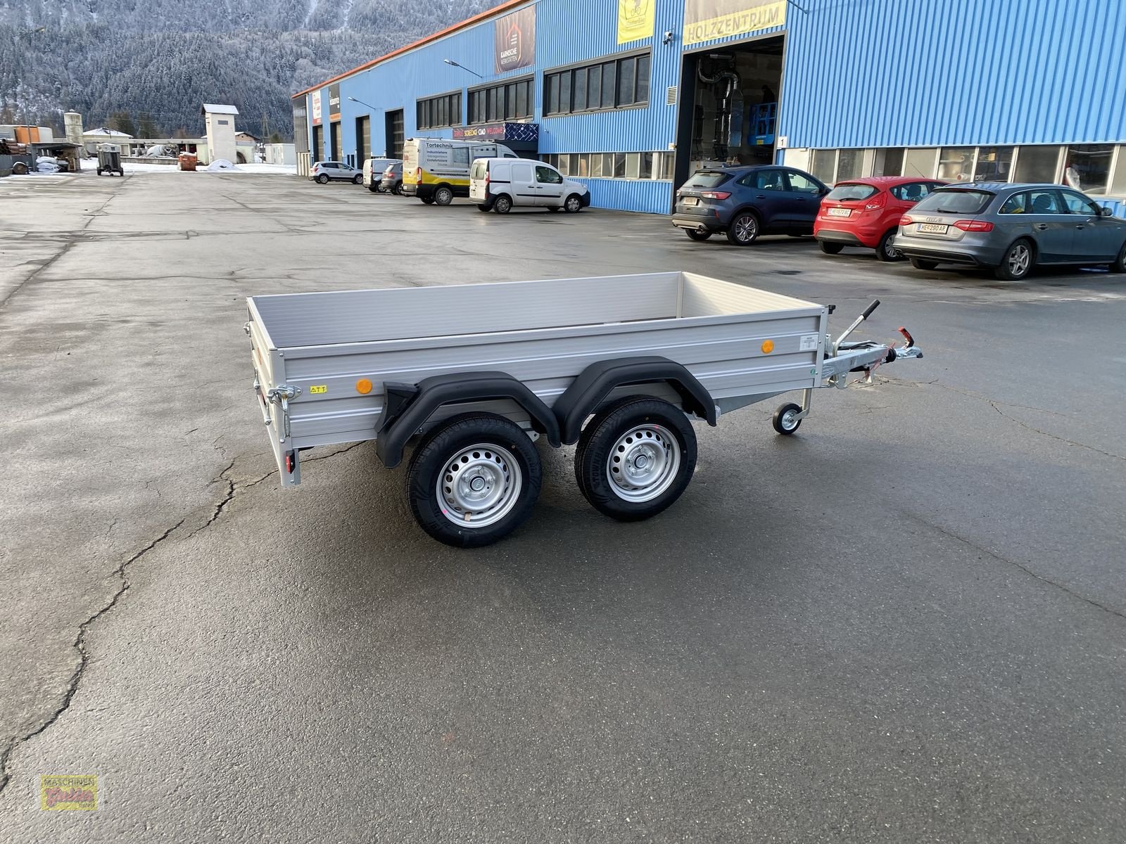 PKW-Anhänger des Typs Böckmann TL-AL 2513/20 Eco XXL Tandem-Tieflader, Neumaschine in Kötschach (Bild 10)