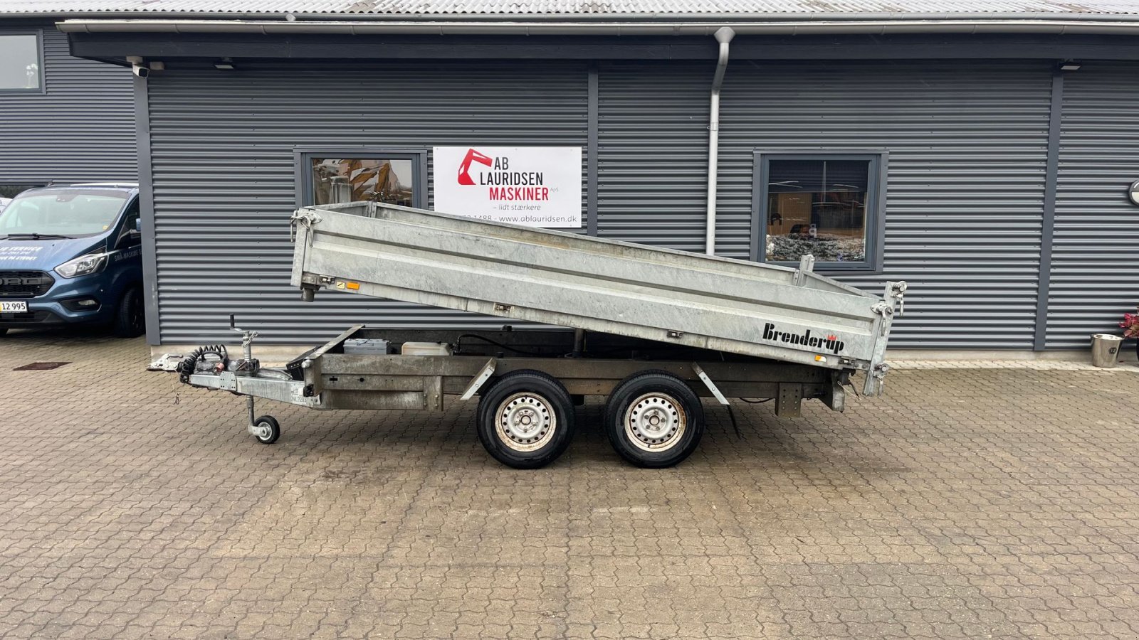 PKW-Anhänger typu Brenderup 3500 kg. med 3-vejs tip, Gebrauchtmaschine w Rønnede (Zdjęcie 1)