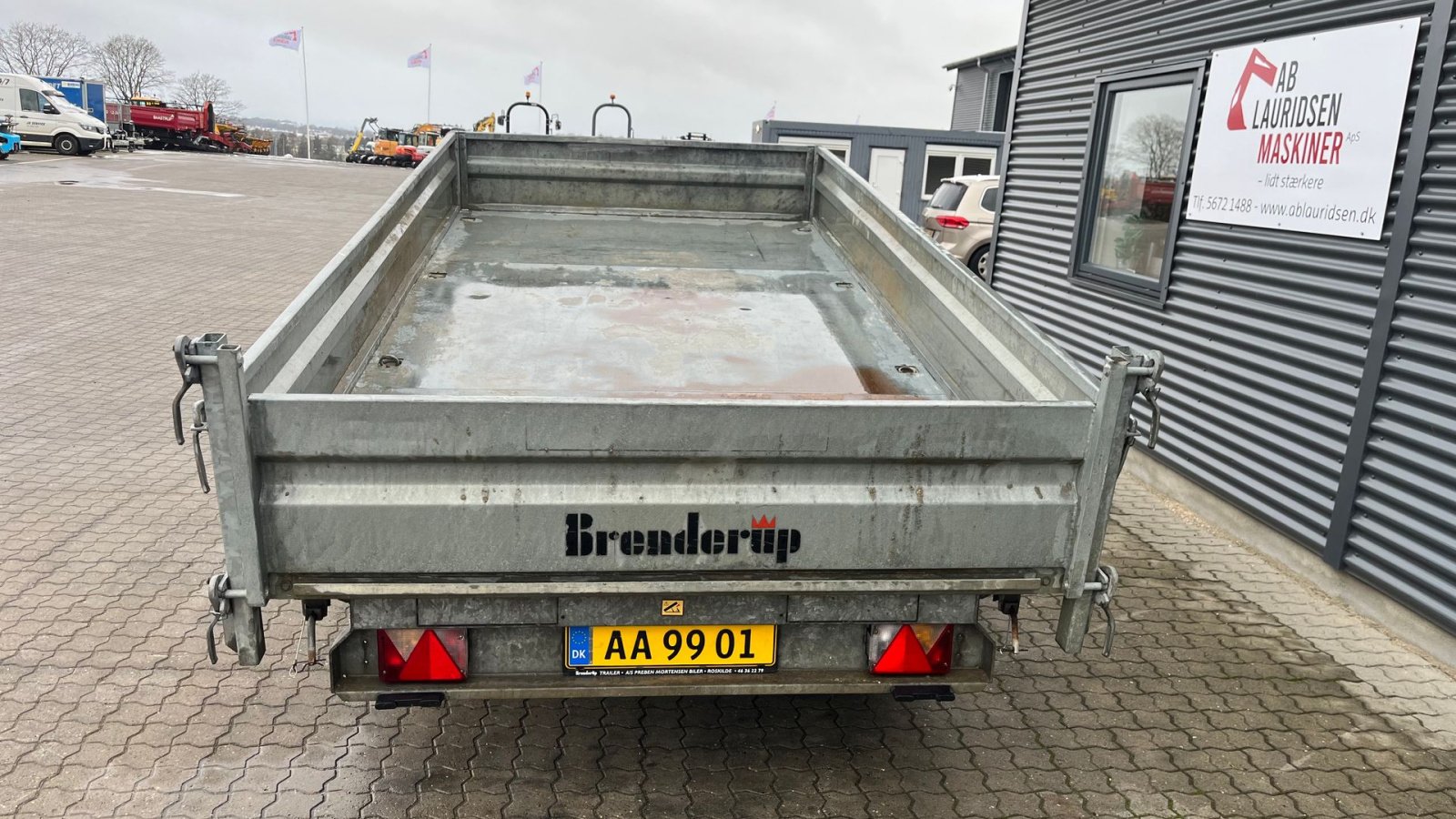 PKW-Anhänger typu Brenderup 3500 kg. med 3-vejs tip, Gebrauchtmaschine w Rønnede (Zdjęcie 3)