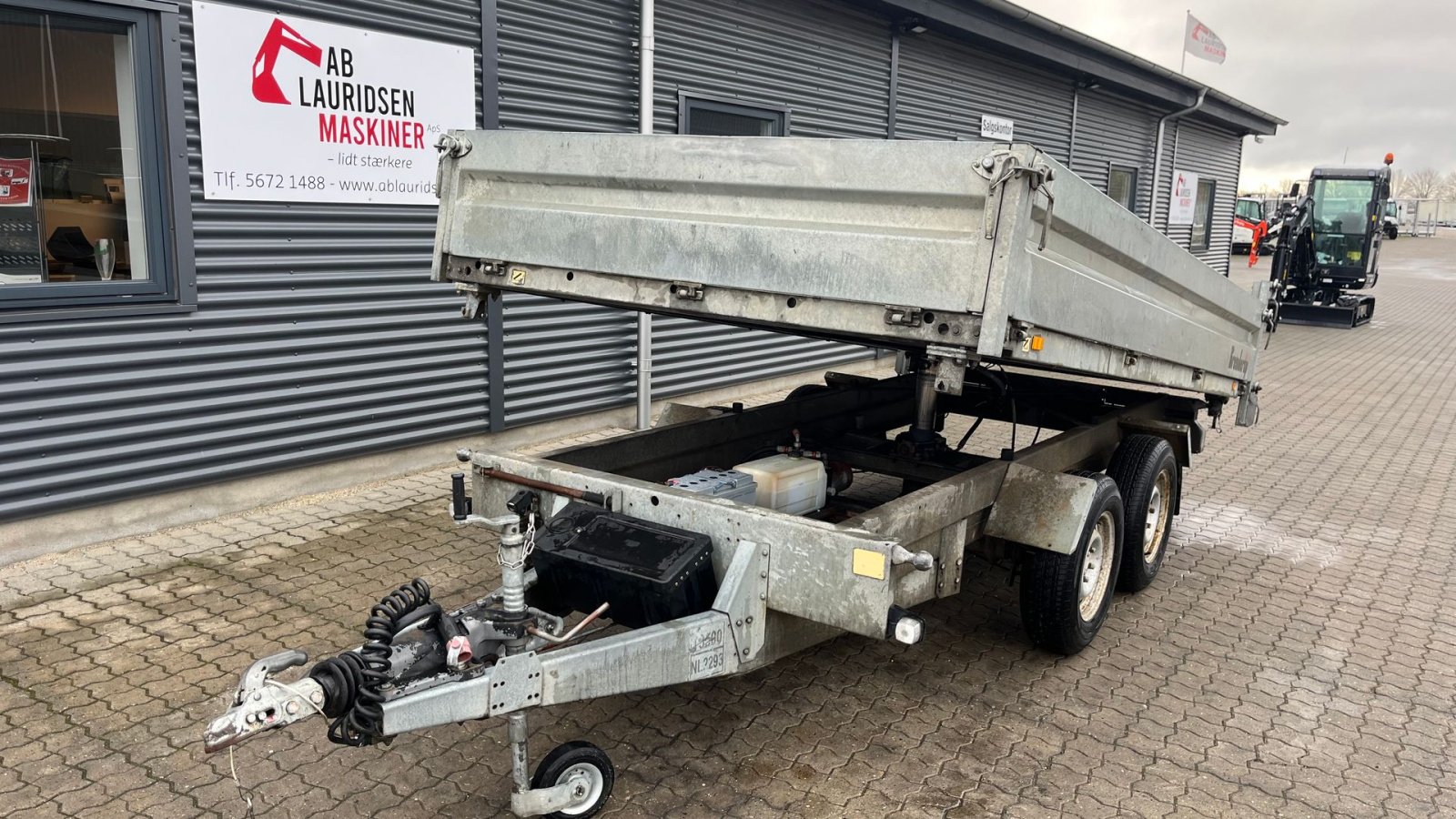 PKW-Anhänger typu Brenderup 3500 kg. med 3-vejs tip, Gebrauchtmaschine w Rønnede (Zdjęcie 16)