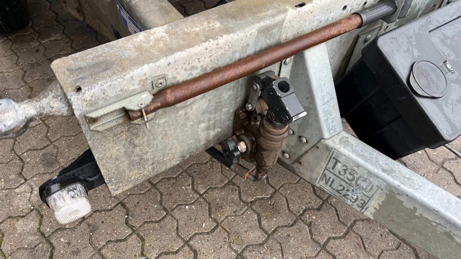 PKW-Anhänger typu Brenderup 3500 kg. med 3-vejs tip, Gebrauchtmaschine w Rønnede (Zdjęcie 10)